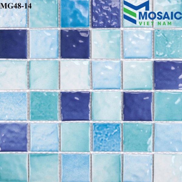 Gạch Mosaic Gốm Sóng Biển đại Dương 1