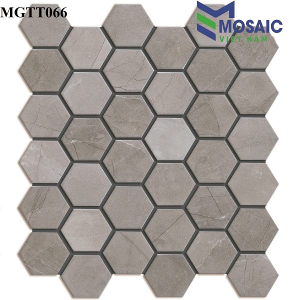 Gạch Mosaic Gốm Sứ Lục Giác 1